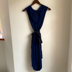 Ferragamo Dark Blue Dress Size S